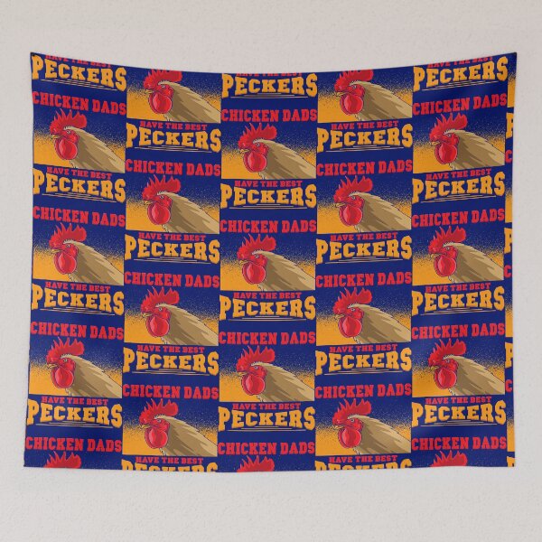 Item preview, Chicken Dads Have The Best Peckers Rooster Hen Humor308 designed and sold by Akshajwhetstone.