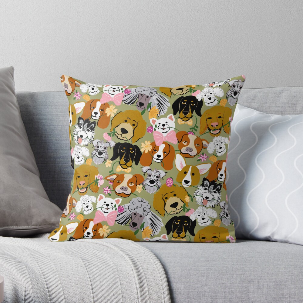 Item preview, Throw Pillow designed and sold by BethHempton.