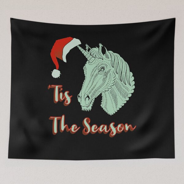 Item preview, Unicorn Santa, Funny Tis The Season designed and sold by artfulnotebook.