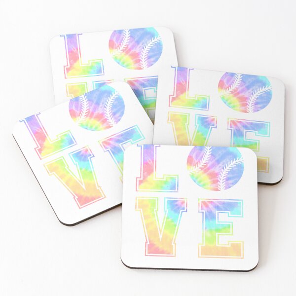 Item preview, Love Softball Tie Dye designed and sold by sheamgjirij.