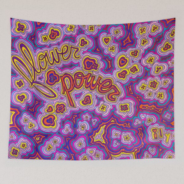 Item preview, Flower Power, ily designed and sold by Sarah Kurdila.