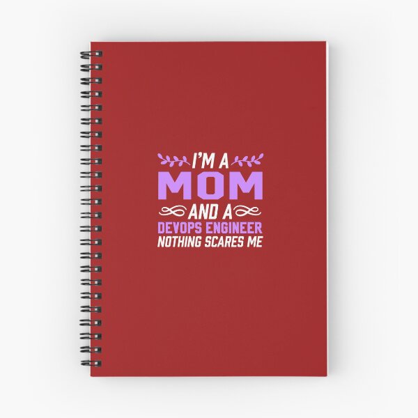 Item preview, I'm A Mom & DevOps Engineer Nothing Scares Me designed and sold by AlwaysAwesome.