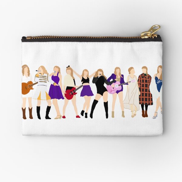Taylor Swift Tour Eras *INCLUDING MIDNIGHTS* Zipper Pouch