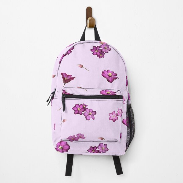Item preview, Pink Clematis Flowers Pattern designed and sold by AloraDawnEve.
