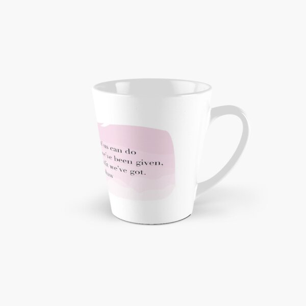 Carrie Bradshaw Quote Tall Mug