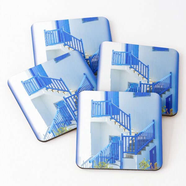 Item preview, Blue stairs Mykonos, Greece designed and sold by Dalyndigital Photography.