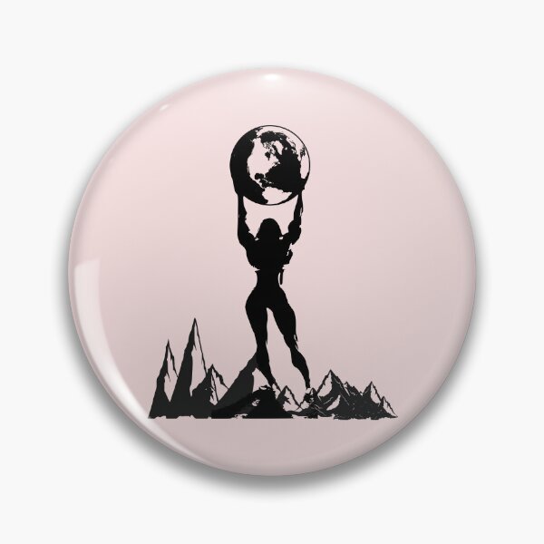 Item preview, The world in my hands - Fitness Woman Design Black designed and sold by dibubble.