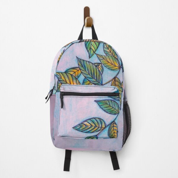 Item preview, leaves and blue background designed and sold by CanDo20.