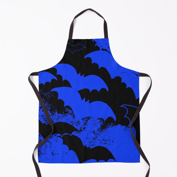 Item preview, Black Bats In Flight Blue designed and sold by blakcirclegirl.