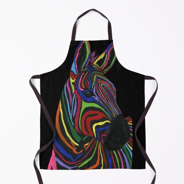 Item preview, Rainbow Zebra | Watercolor Art by Sulazen designed and sold by SULAZEN.