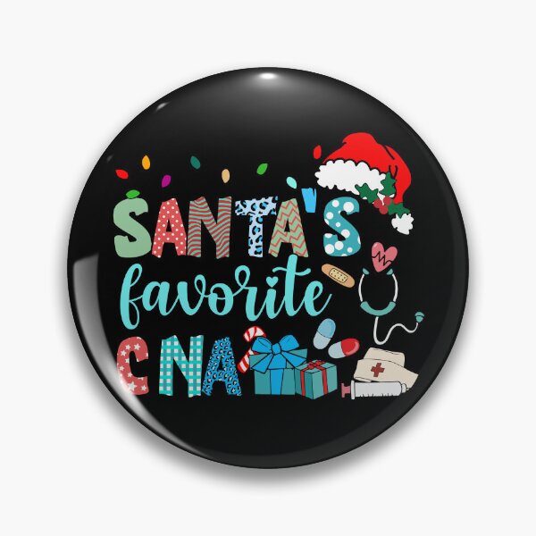 Item preview, Santa's Favorite CNA Nurse Hospital Appreciation Christmas Gift designed and sold by eviesfashion.
