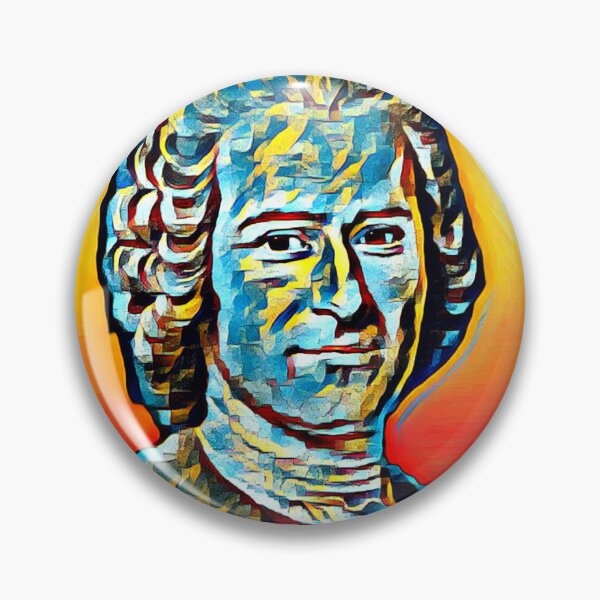 Item preview, Jean-Jacques Rousseau Artwork | Jean-Jacques Rousseau Portrait | Jean-Jacques Rousseau Wall Art  designed and sold by Suyogsonar25.