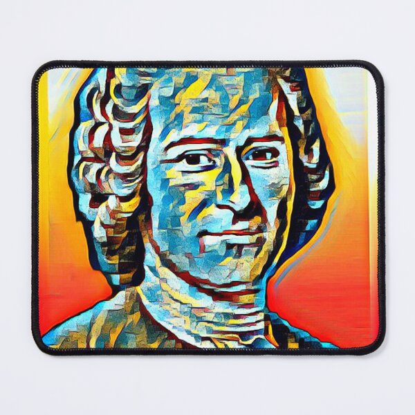 Item preview, Jean-Jacques Rousseau Artwork | Jean-Jacques Rousseau Portrait | Jean-Jacques Rousseau Wall Art  designed and sold by Suyogsonar25.