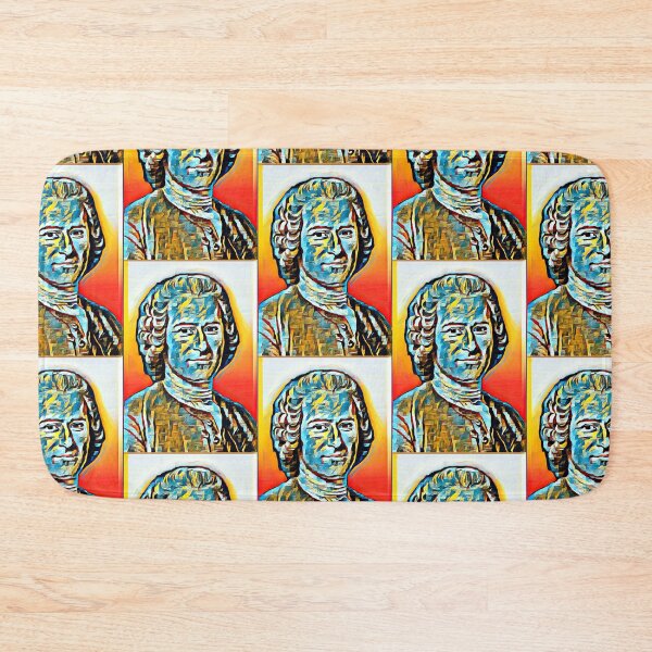 Item preview, Jean-Jacques Rousseau Artwork | Jean-Jacques Rousseau Portrait | Jean-Jacques Rousseau Wall Art  designed and sold by Suyogsonar25.