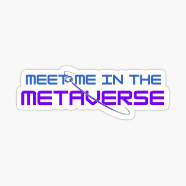 Meta Verse Sticker