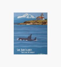 Vintage poster - San Juan Islands Art Board