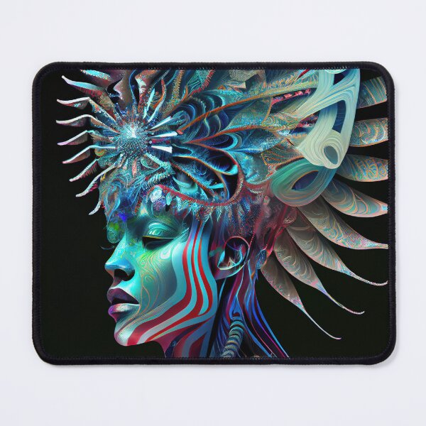 Item preview, Fractal Goddess DMT Art designed and sold by Mystikos Art.