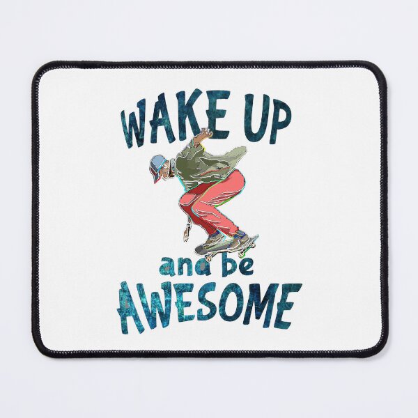 Item preview, Wake up and be awesome designed and sold by aktiveaddict.