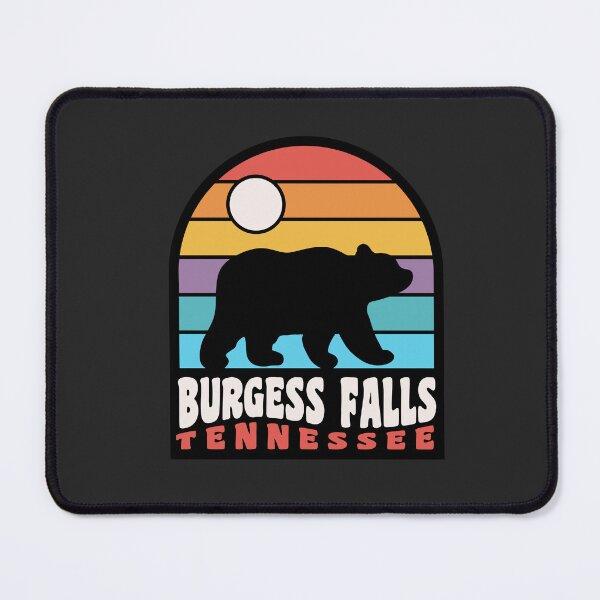 Item preview, Burgess Falls State Park Hiking Tennessee Bear Retro designed and sold by yelly123.