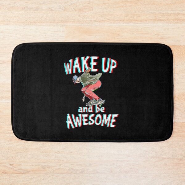 Item preview, Wake up and be awesome designed and sold by aktiveaddict.