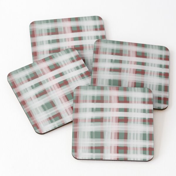 Item preview, Red, green, white plaid designed and sold by katerosestudios.
