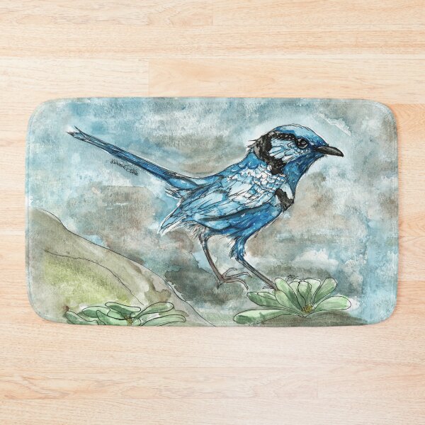 Item preview, Scrub Jay Watercolor designed and sold by KatDattilo.