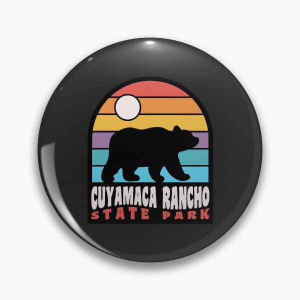 Item preview, Cuyamaca Rancho State Park California Retro Bear designed and sold by yelly123.