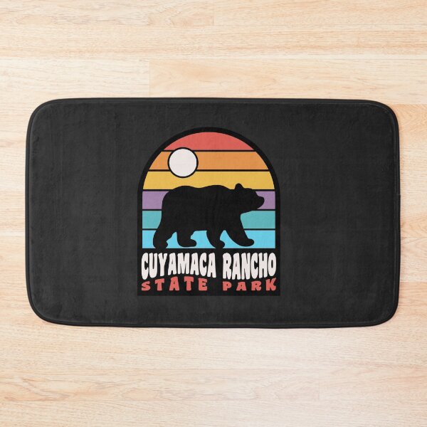 Item preview, Cuyamaca Rancho State Park California Retro Bear designed and sold by yelly123.