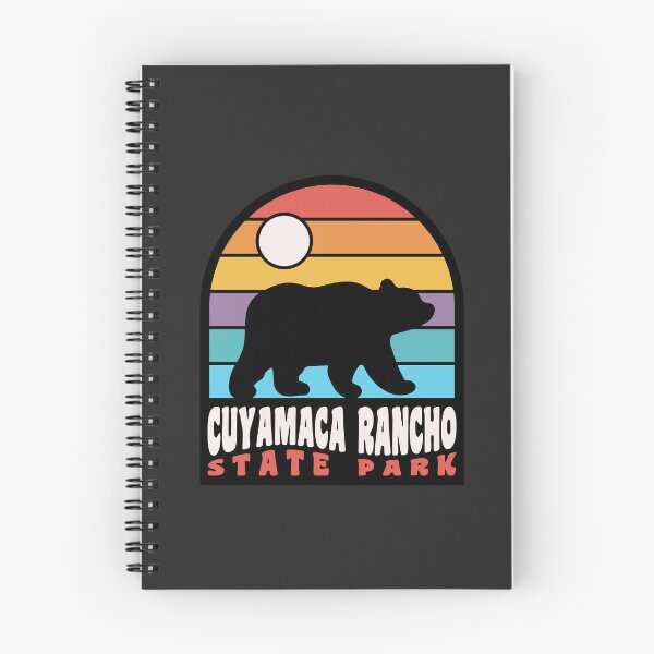 Item preview, Cuyamaca Rancho State Park California Retro Bear designed and sold by yelly123.