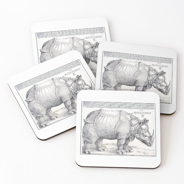 Item preview, Rhinoceros by Albrecht Dürer |  Dürer's rhinoceros  designed and sold by TeeARTHY.
