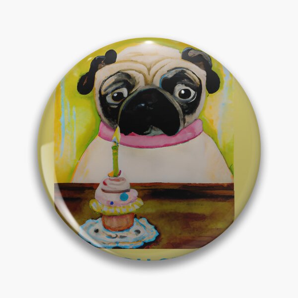 Item preview, Cumpleaños de pug, raza pug, pug lindo, humor pug, cita pug, diseño pug, dicho pug, mascota pug designed and sold by Artsareus.