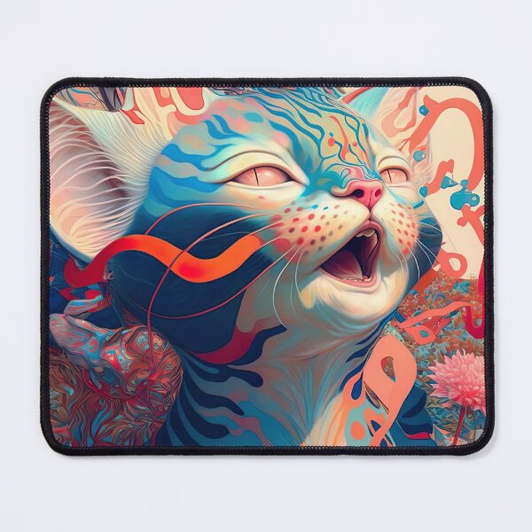 Item preview, surreal cat designed and sold by ururuty.