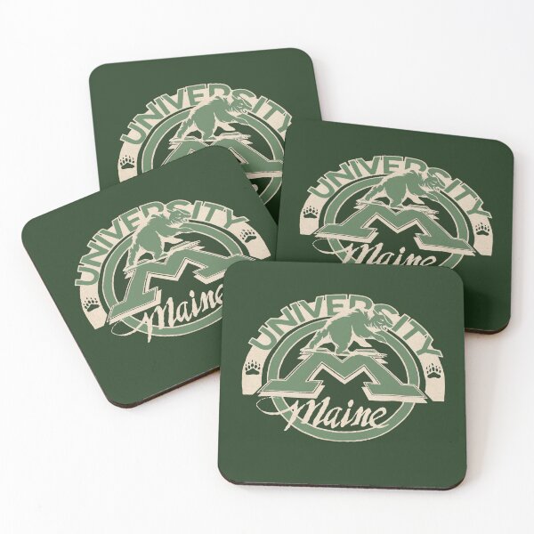 Item preview, Green Vintage University of Maine Logo designed and sold by PlumAdorable.