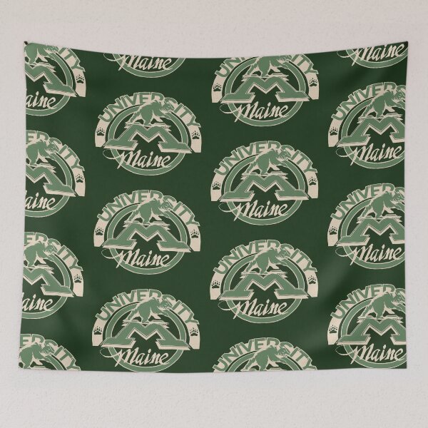 Item preview, Green Vintage University of Maine Logo designed and sold by PlumAdorable.