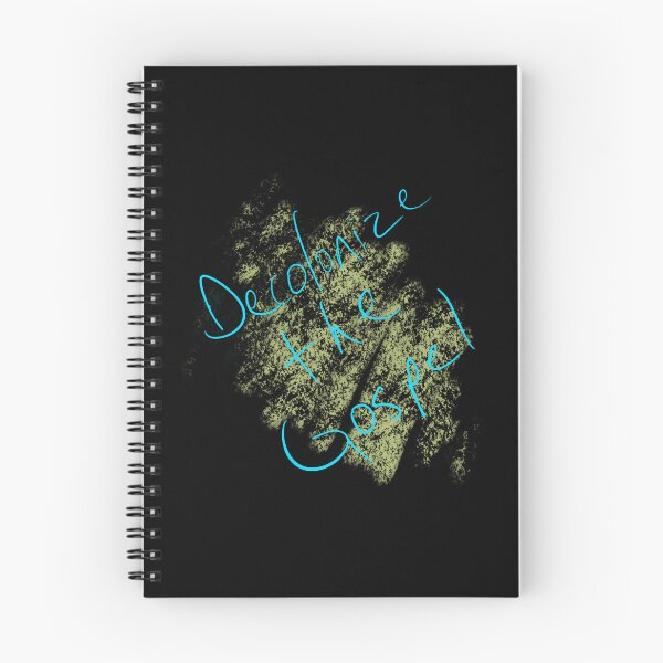 Item preview, Decolonize the Gospel Teal Text with Yellow Pattern - Decolonization designed and sold by jolabrese.