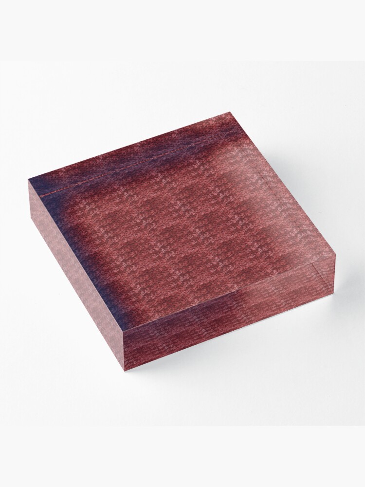 Alternate view of Tuscany Crochet Acrylic Block