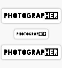 Photographer Sticker