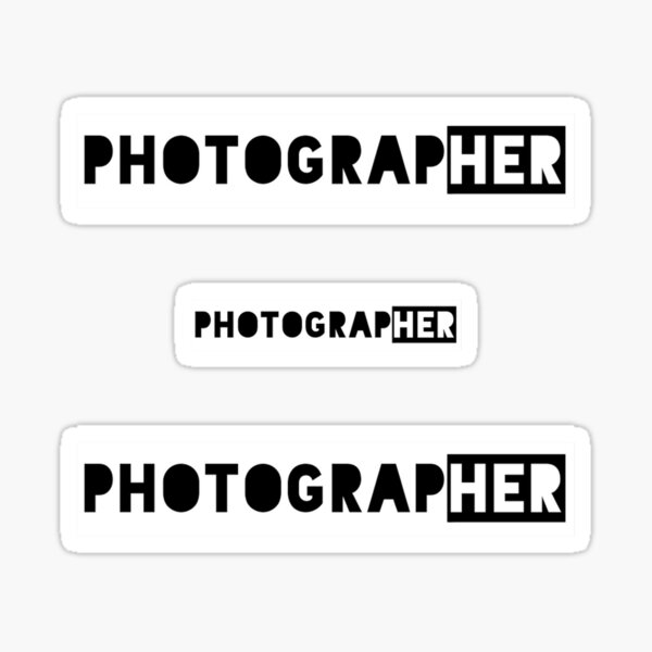 Photographer Sticker