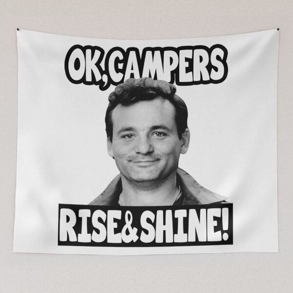 Item preview, Bíll Múrray Ghostbusters Ok Campers Rise And Shine Classic Shirt Team T-Shirts New Style Shirt Love  designed and sold by mccarnaquinoa.