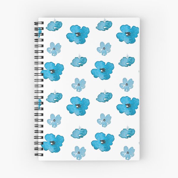 Item preview, Blue Watercolor Flowers designed and sold by mbaldwinartist.