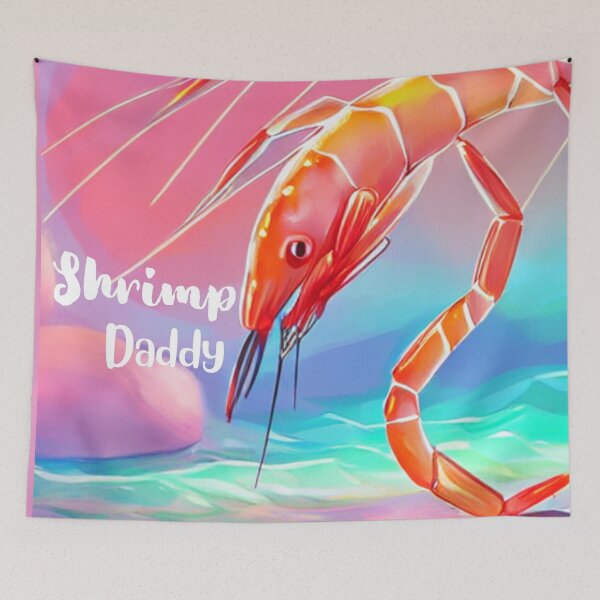 Item preview, Shrimp Daddy Funny Pun Humor designed and sold by FunnyFreak.