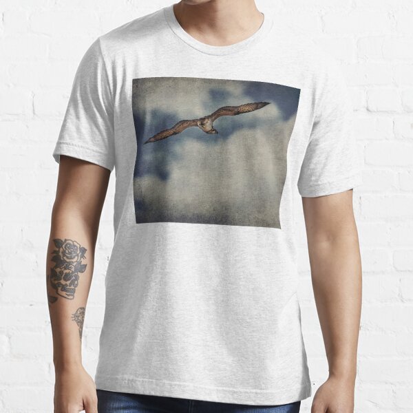 This Cute T-shirt Design Features A Vector Illustration Of An Osprey Wearing  A Tiny Top Hat. Perfect For Bird Lovers And Those Who Appreciate Whimsical  Fashion. Ai Generated Stock Photo, Picture and