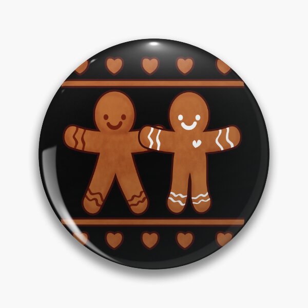 Item preview, Cute 2 Gingerbread Christmas design Brown color designed and sold by MisPuHoney.