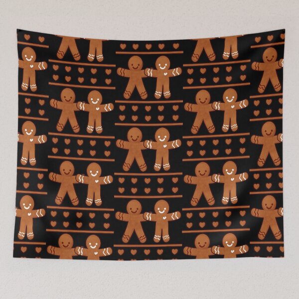 Item preview, Cute 2 Gingerbread Christmas design Brown color designed and sold by MisPuHoney.