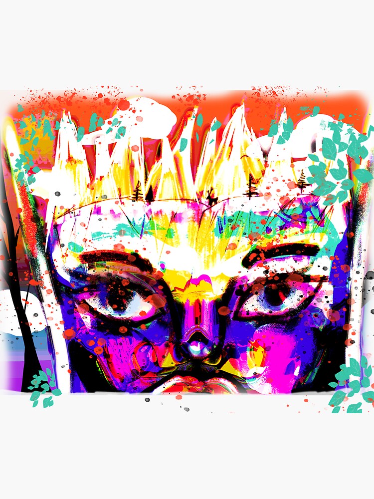 "Giant " Sticker for Sale by ArtFireMemory Redbubble