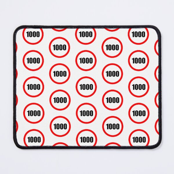 Item preview, 1000 number Sign designed and sold by Drmsg.