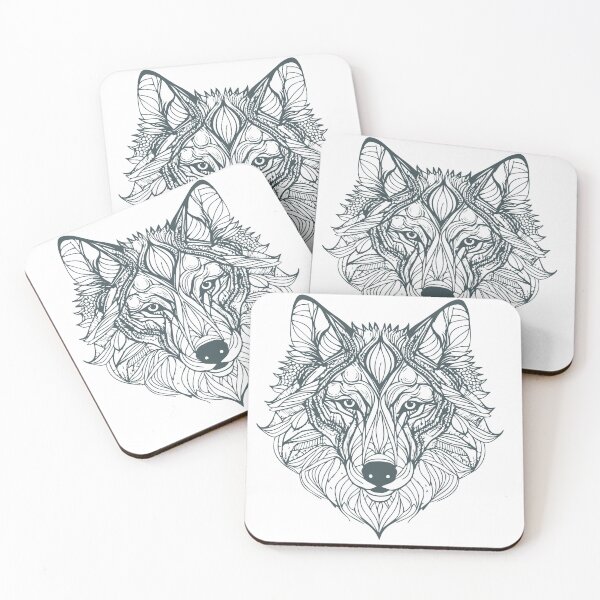 Item preview, creative animal wolf designed and sold by DD215.