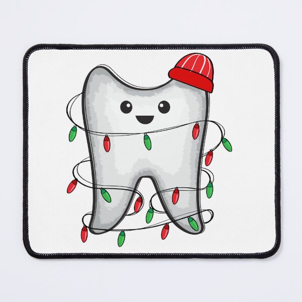 Item preview, Cute Tooth Dental Christmas design designed and sold by MisPuHoney.