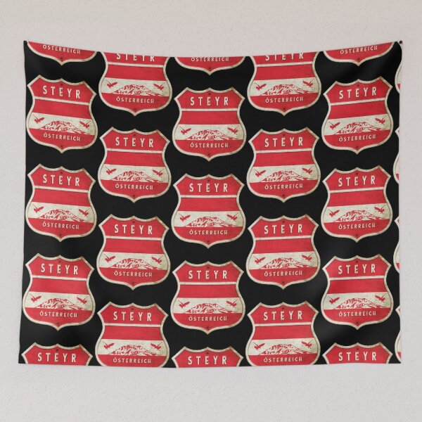Item preview, Steyr Österreich Wappen Flaggen Design    designed and sold by kerminco.