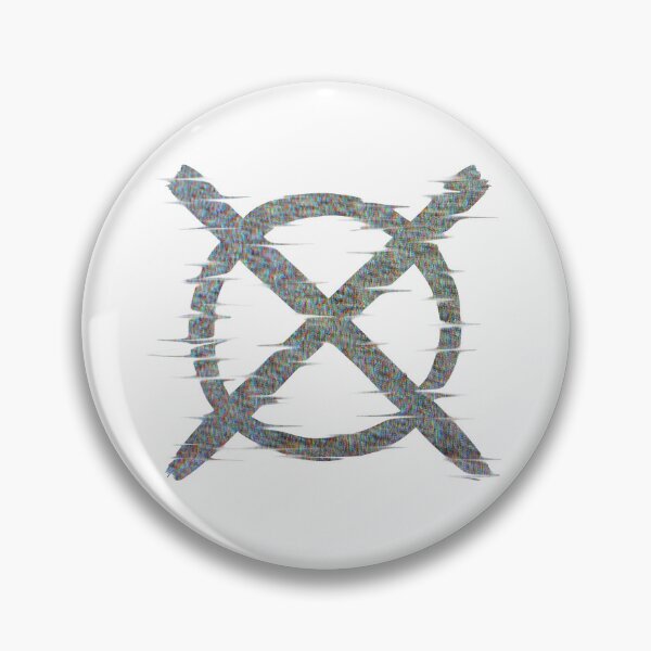 Item preview, Marble Hornets Operator Symbol (Static + Distort) designed and sold by havensea.